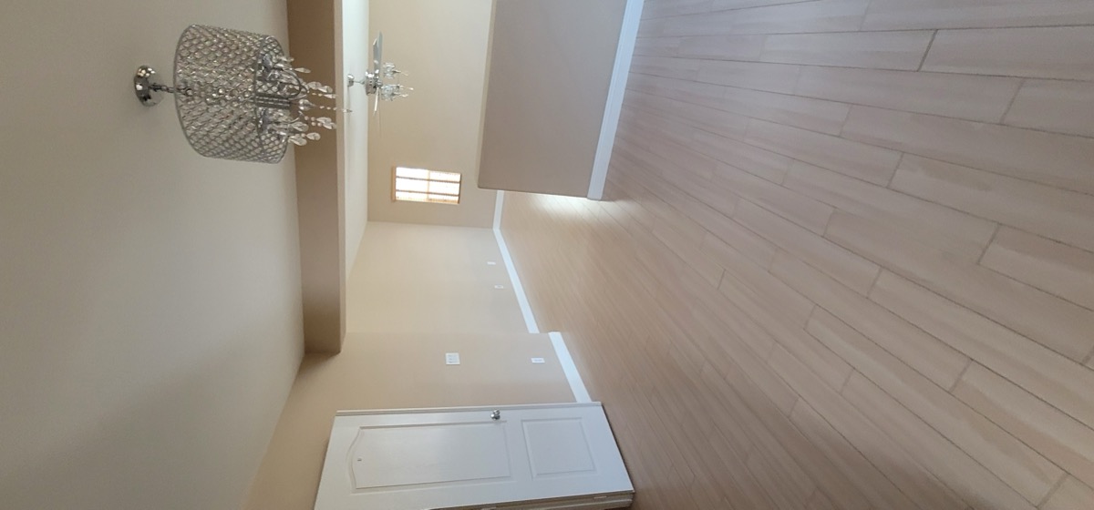 Finished interior room after handyman work in Las Vegas